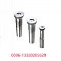 Protuberance/Pre-shaving straight flute Gear hob cutter with chamfer