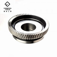 Pre-grinding taper shank straight tooth gear skiving cutter