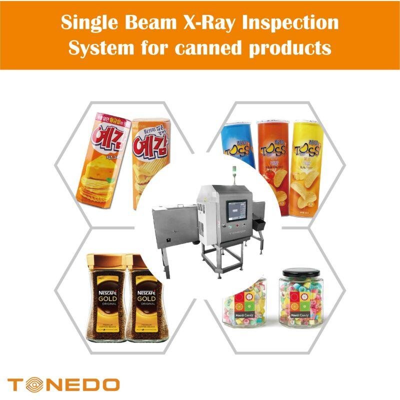 TTX-12K120 Single Beam X-Ray Inspection System for Canned Products   3