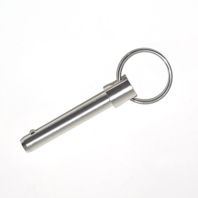 Ball Lock Pin Single Bead Pull Ring Quick Release Pin 2