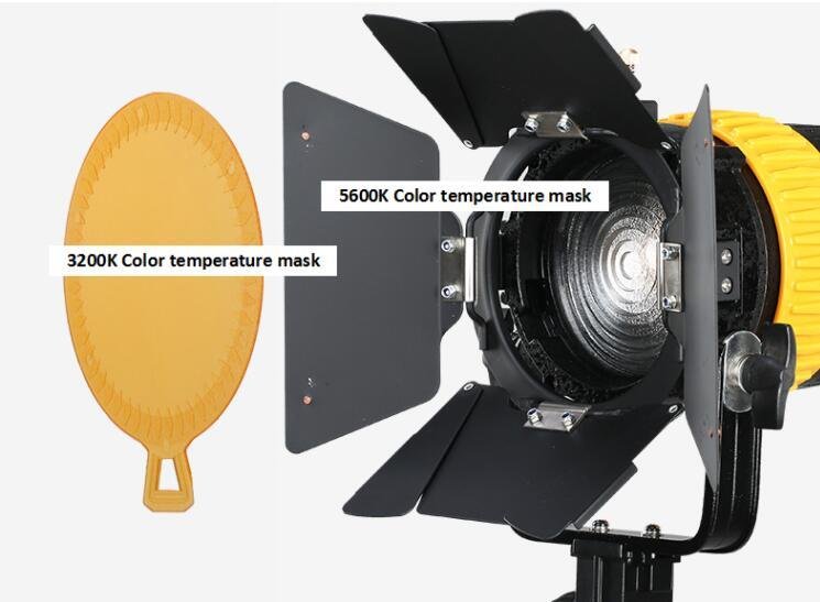 50W Portable camera spotlight outdoor photography LED Film Spotlight 5