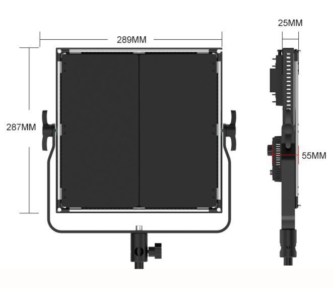 Indoor outdoor photography photo video light with 6600mAh Battery 3