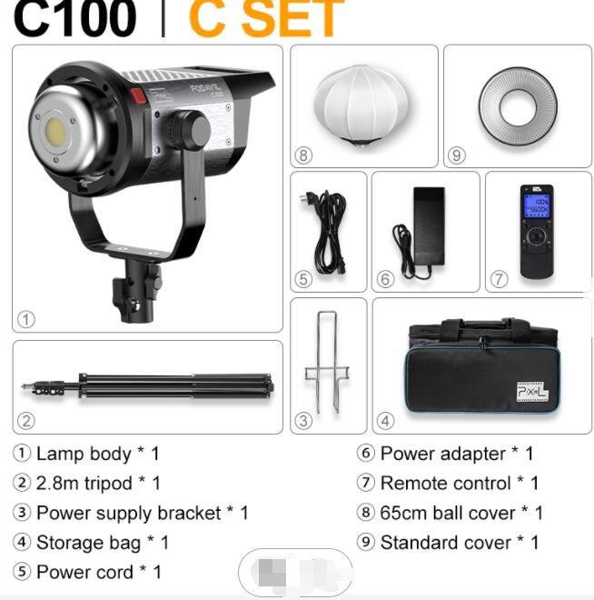 professional audio video lighting photography studio light kit Led Video 5