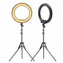 Wireless Control LED Ring Light 19-inch Beauty Makeup Fill Lamp 3000K-5800K