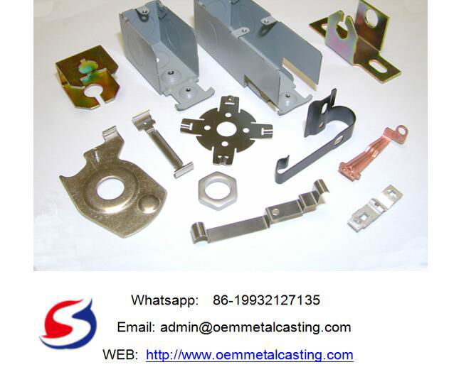  metal sheet stamping casting parts oem precision metal stamping parts  4