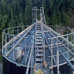 GFS Tanks with Glass Fused to Steel Plate Roof