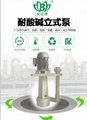 美寶槽內立式泵無水可空轉 工程塑料耐腐蝕立式泵 2