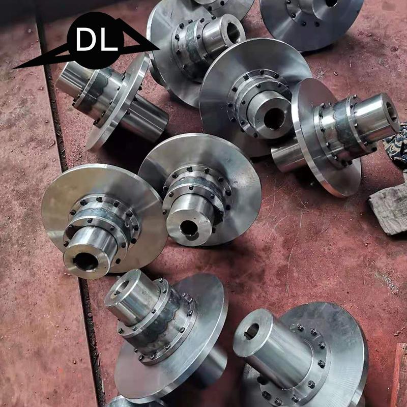 QLP steel ball shaft coupling with brake disc