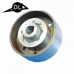 LZZ Elastic pin gear coupling with brake