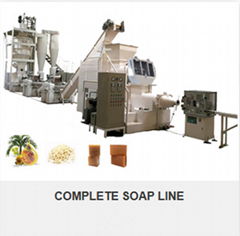 Complete Laundry soap line laundry soap making machine