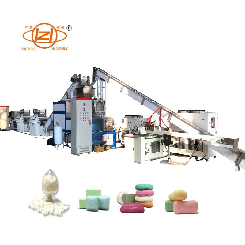 Small scale toilet bar soap making machine production line