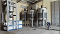 Saponification and vacuum drying system 