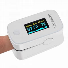 wholesale handheld pulse oximeter sensor LED compact design finger oximeter