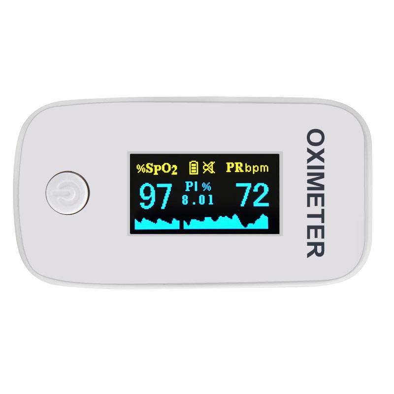 wholesale handheld pulse oximeter sensor LED compact design finger oximeter 2