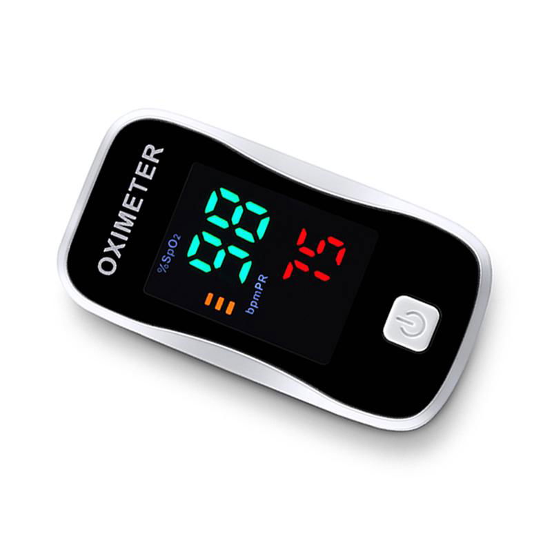 China Wholesale Medical color led Sale Spo2 Oxymetre Blood Oxygen Oxy Meter Fing 4