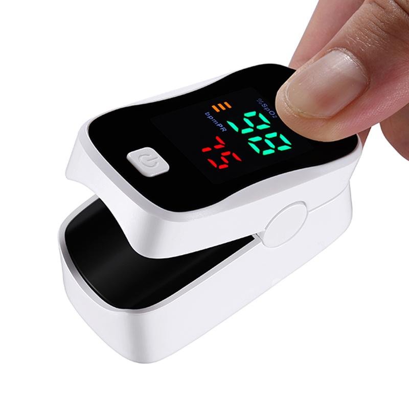 Factory Direct Sale Finger Pulse Oximeter Digital LED Pulse Oximeter Handheld Fi