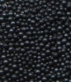 Black Sprinkles 2mm Pearl