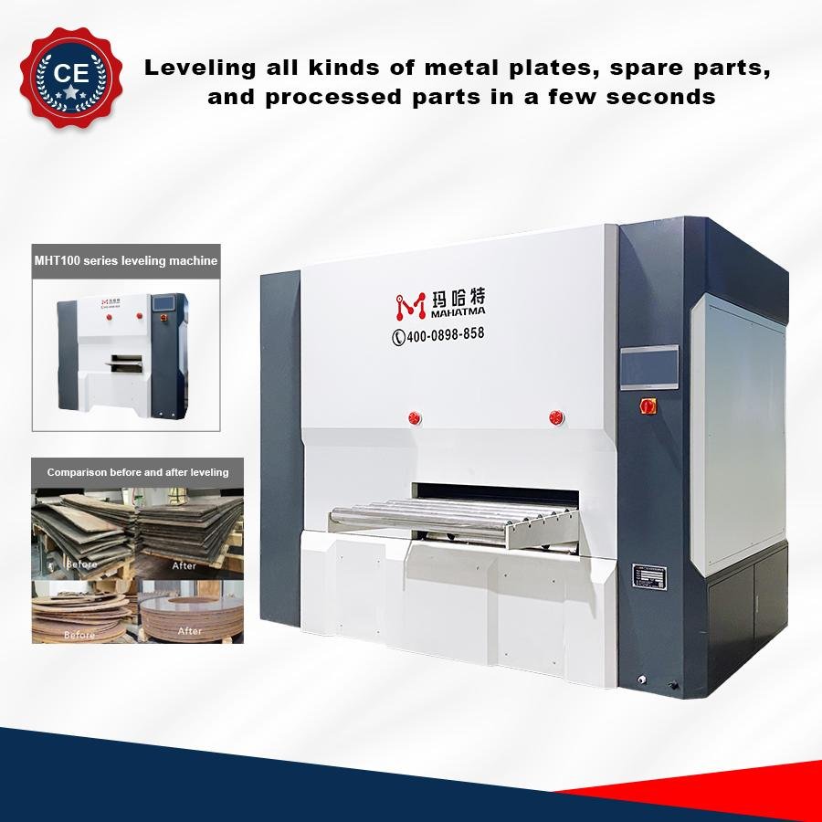 Metal Straightening Machines and Leveling machine For Thick Nickel Sheet