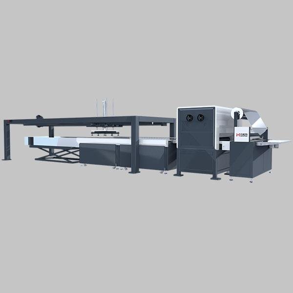 Laser cutting machine for metal parts or steel coiling 3