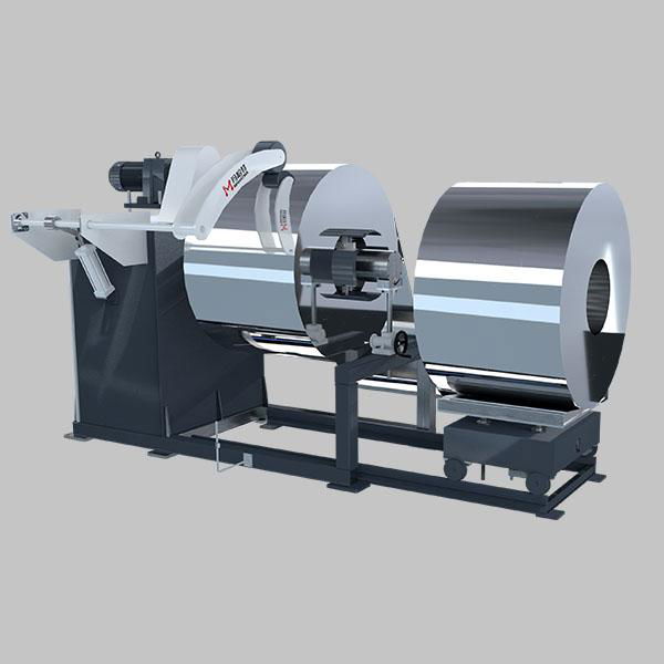 Laser cutting machine for metal parts or steel coiling 5