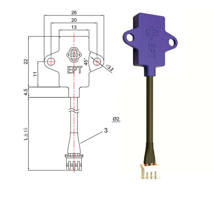 5VDC Contactless Capacitive Level Sensor 4