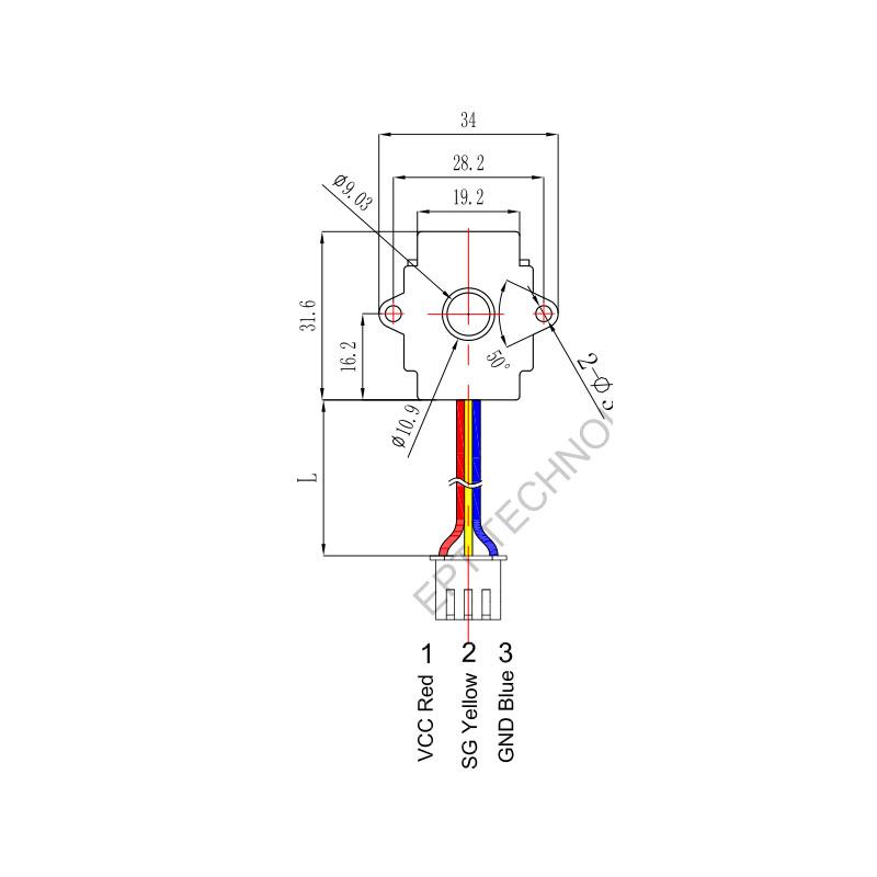 24VDC Non-contact Capacitance Level Sensor Switch  4