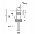 Stainless Steel Analog Optical Level Detection Sensor 5