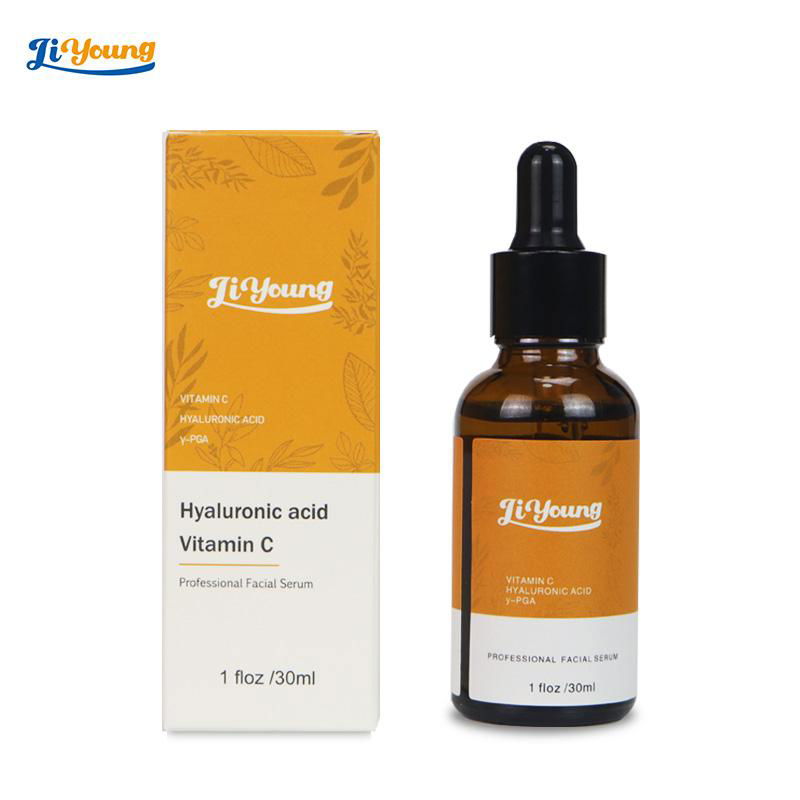 Hyaluronic acid Face for Private label Skin care serum organic Anti aging whiten 5
