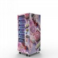High Reliability Smart Top Selling Products Eyelashes Custom Vending Machine Wit