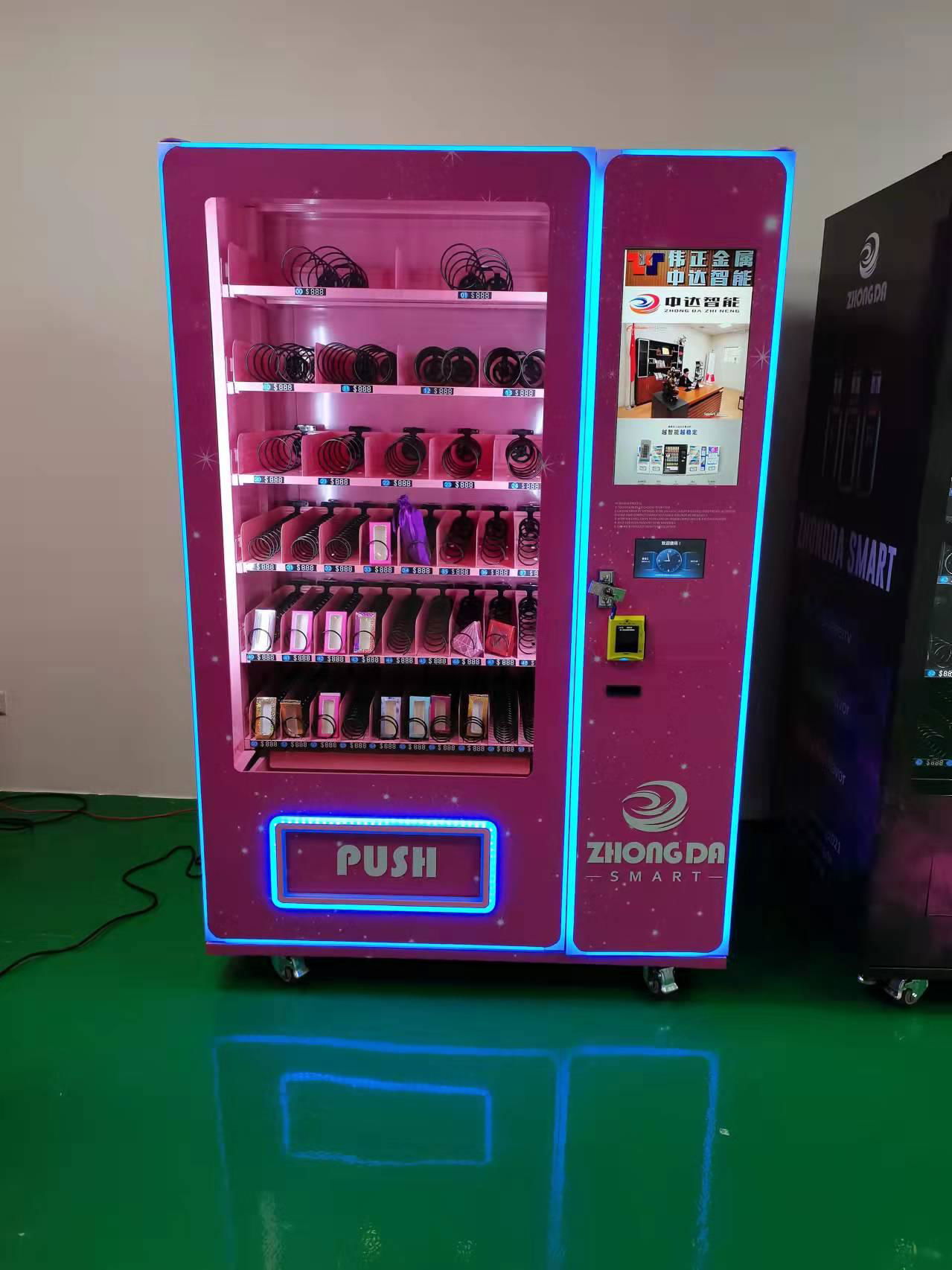 Self-service Customized Sticker Intelligence Eyelashes Vending Machine With Shop 2