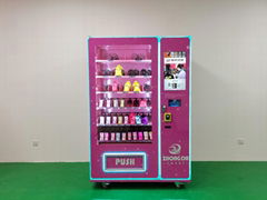 Self-service Customized Sticker Intelligence Eyelashes Vending Machine With Shop