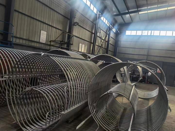 Titanium reactor, titanium coil, titanium equipment, titanium pressure vessel 2