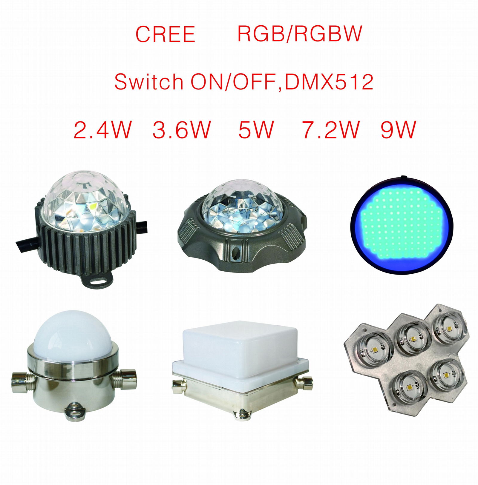 decoration Lamp LED Point Light DMX 512 LED Pixel Light