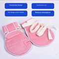 Pink Cotton Anti-Drawing Anti-Scratch Restraint Gloves For The Elderly And Patie 1