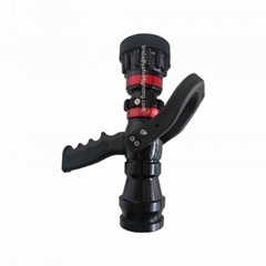 multi-purpose GPM or LPM labeled fire fighting nozzle gun branch pipe 