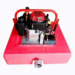 15HP China Remote floating pump pompa terapung with Loncin engine