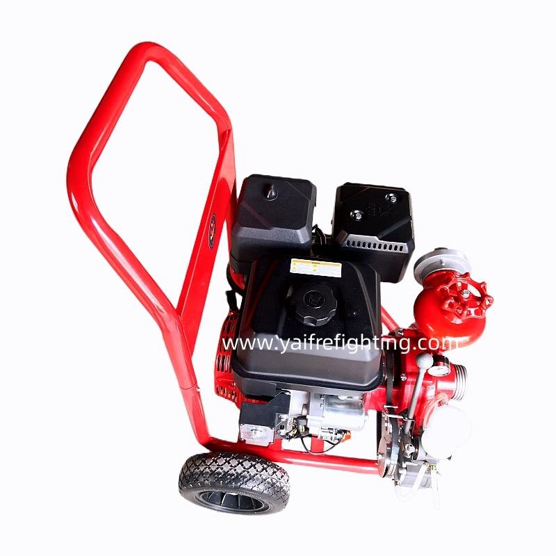 Bespoke Trolley cart portable moto pump Bomba contra incendios Pompa Pemadam  2