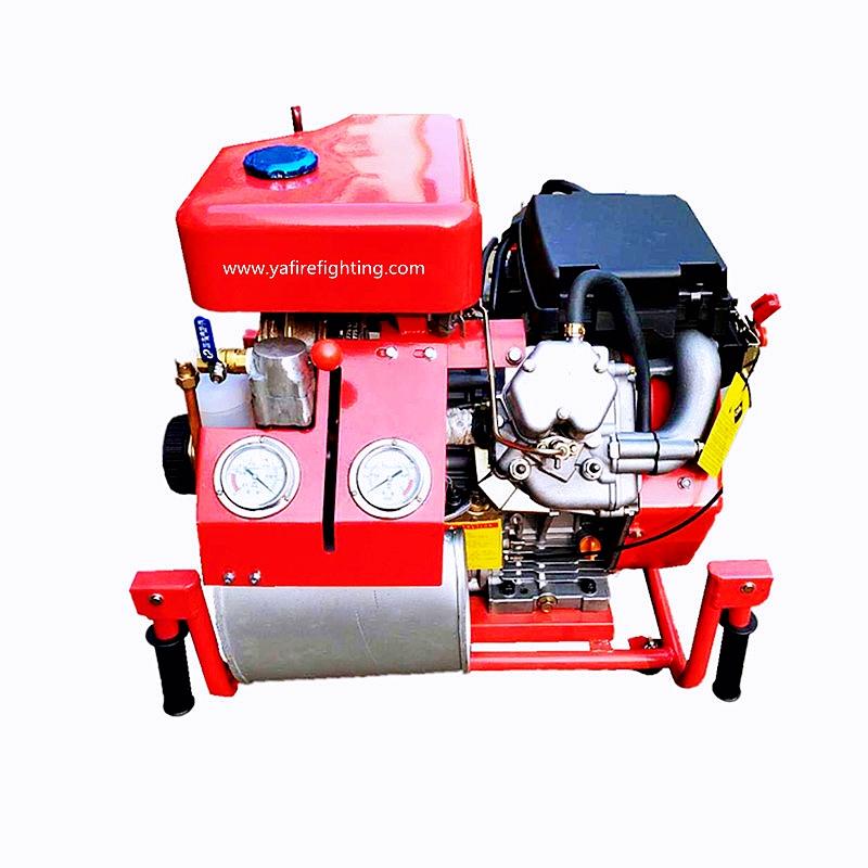 25HP China portable fire pump vehicle mounted fire pump  with diesel engine