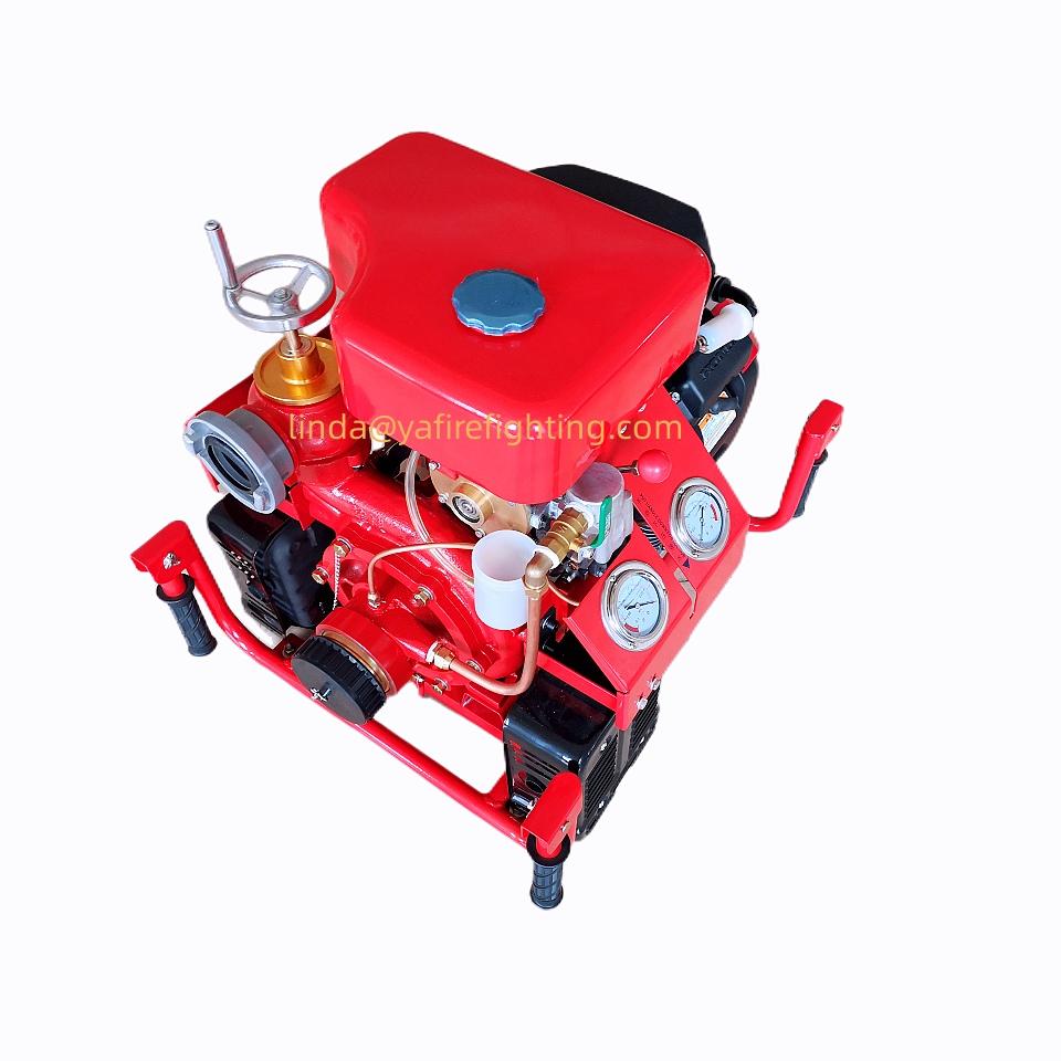 25hp portable fire fighting pump with Honda engine 4