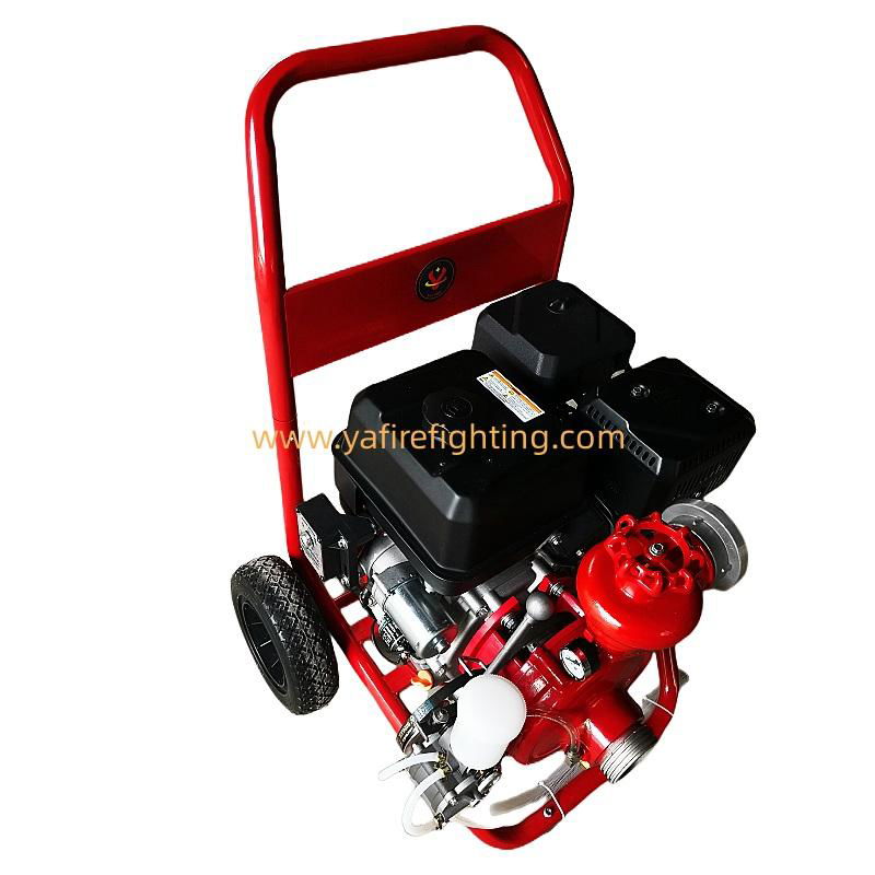 Bespoke Trolley cart portable moto pump Bomba contra incendios Pompa Pemadam  3