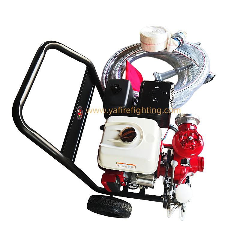 yafirefighting13hp Honda engine emergency fire pump 5