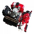 13hp mobile centrifugal fire water pump self priming diesel pump 3