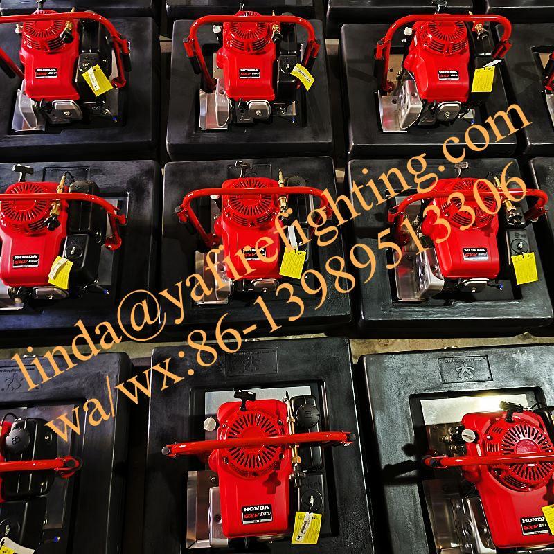 13 hp Honda GXV390 engine driven portable floating pumps set 2