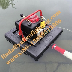 15HP China Remote floating pump pompa terapung with Loncin engine