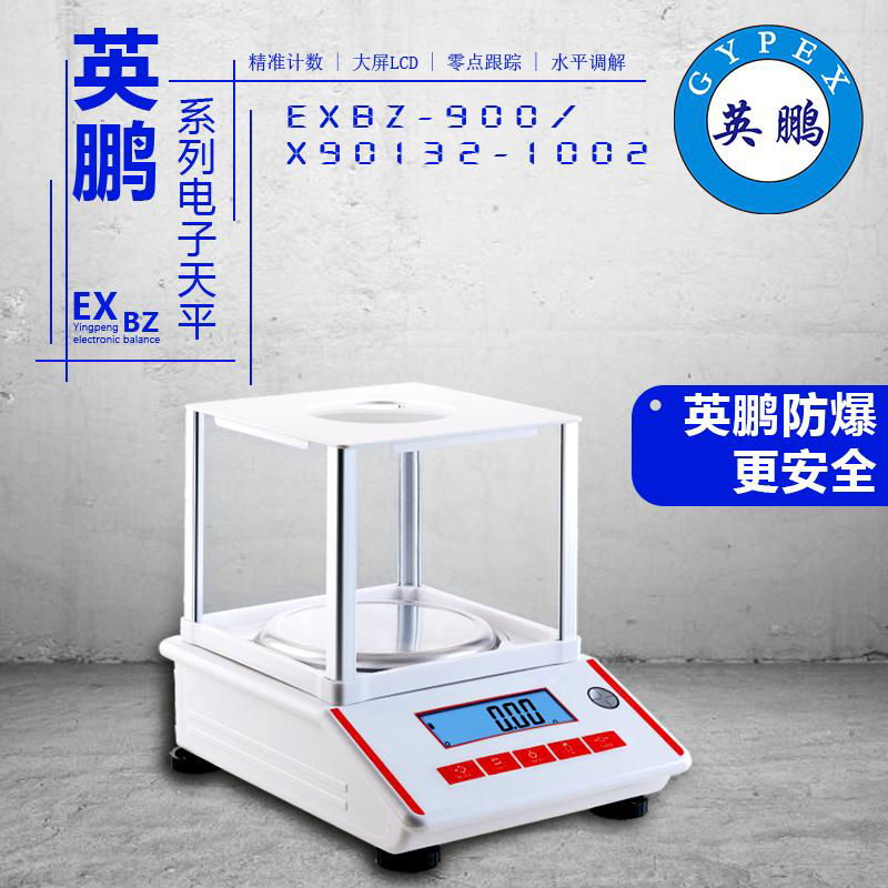 英鹏EXBZ-900/X90132-1003防爆电子天平 - 大容量电瓶