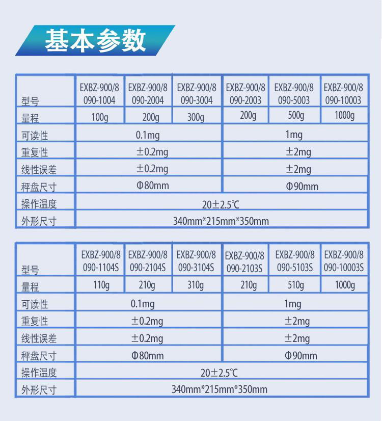 英鹏EXBZ-900/8090-1004分析天平 - 电磁力传感器 3