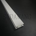 Flat floor led aluminum profile channel perfil de aluminio led for strip 4