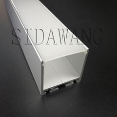 Ceiling led aluminum profile channel