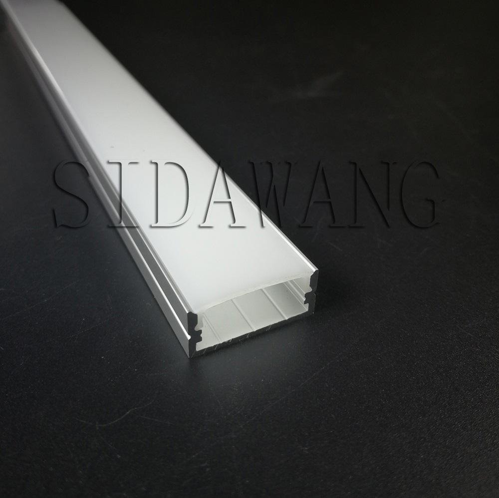 10mm deep surfaced led aluminum profile channel perfil de aluminio led for strip 2
