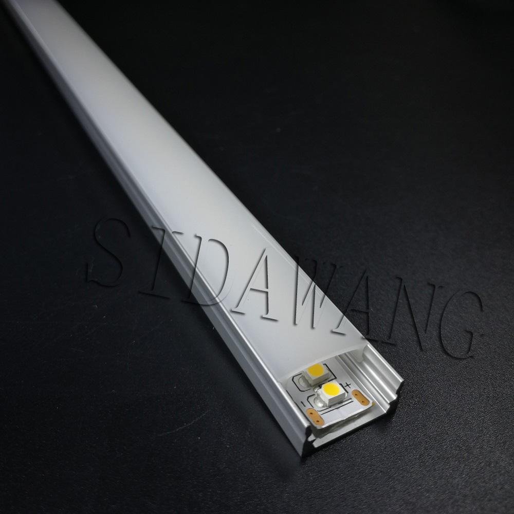 10mm deep recessed led aluminum profile channel perfil de aluminio led for strip